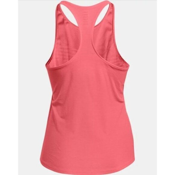 Under Armour 1362193 690 Women's Sz M Eclectic Pink CoolSwitch Run GX Tank Top - Picture 2 of 2